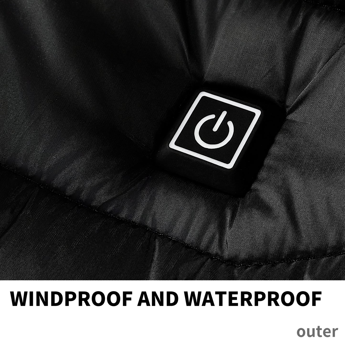 "Chaqueta Térmica para Hombre y Mujer con Calefacción Eléctrica – Abrigo Acolchado con Capucha, Cortaviento e Impermeable para Invierno Extremo"